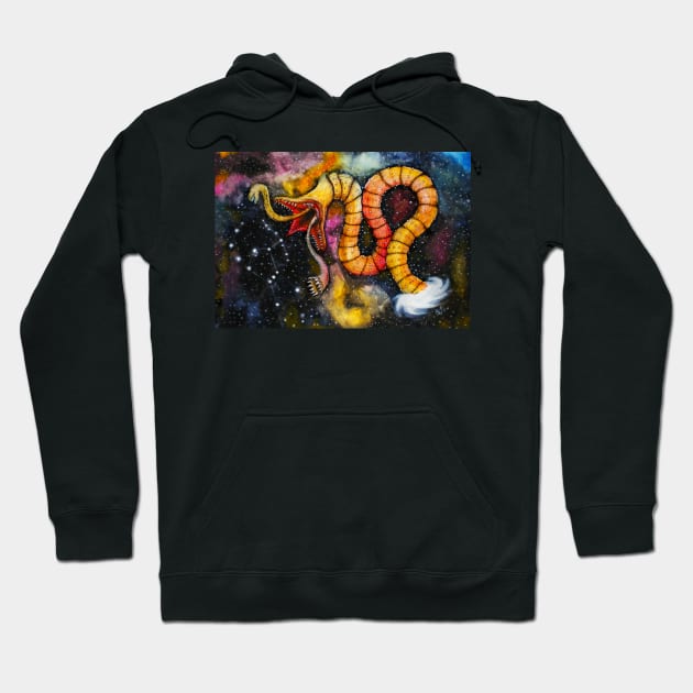 Orion and the Space Serpent Hoodie by littleluckylink